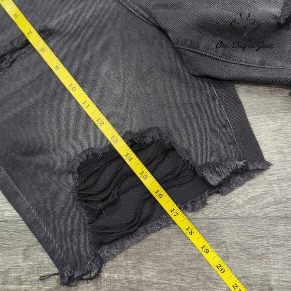 Rewash Juniors Super High Rise 90s Boyfriend Shorts Size 5 - Picture 6 of 7